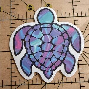 💜13/$13 +Bundle Sticker Sale | Turtle Animal Waterproof Sticker
